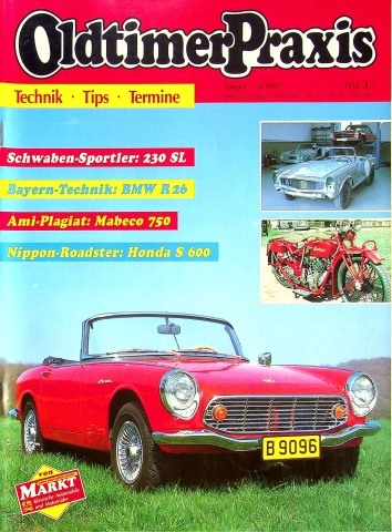 Deckblatt Oldtimer Praxis (08/1991)